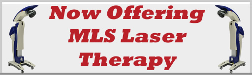 Now Offering MLS Laser Therapy